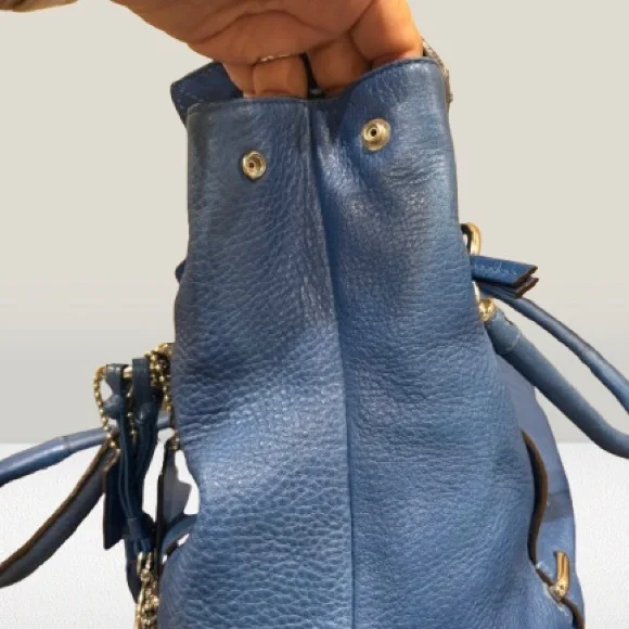 Hampton XL Turnlock Flap Satchel RARE - Picture 7 of 9